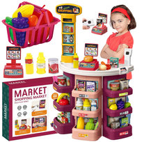 Supermarket Sklep Stragan Dla Dzieci Skaner Koszyk U973