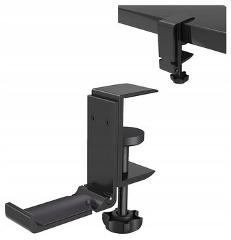 SUPERO UCHWYT HAK DO SŁUCHAWEK WIESZAK NA BIURKO - SUPERO