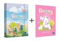 Superpakiet Rośnij z nami. Poziom B i B+. Pakiet + Zeszyt Litery i liczby poziom B
