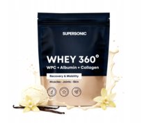 SUPERSONIC Odżywka Białkowa Whey 360°: Lody waniliowo-śmietankowe