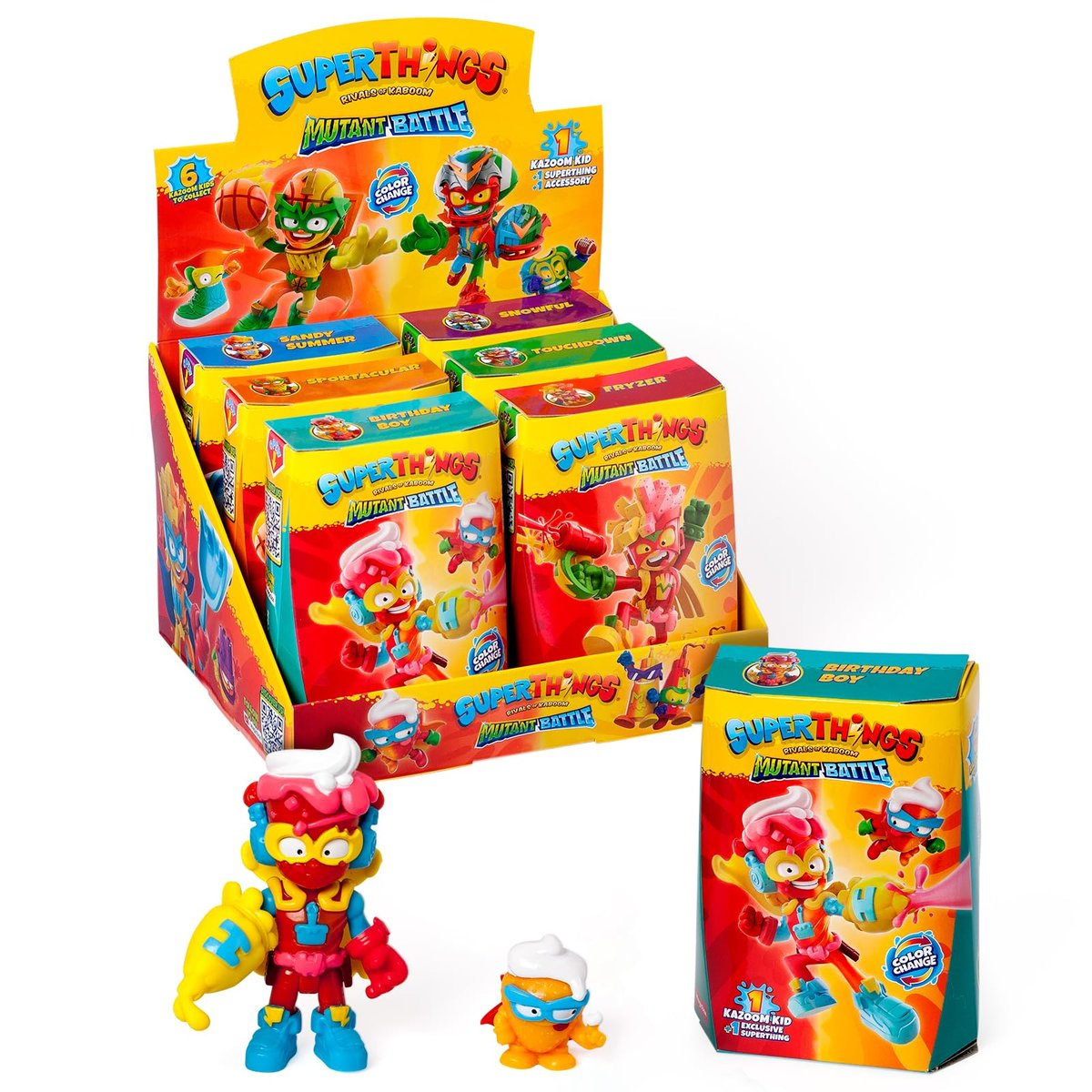 SUPERTHINGS – Seria Mutant Battle – Pełna kolekcja 6 Kazoom Kids z ...
