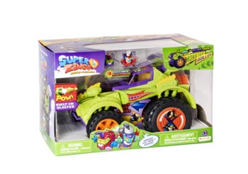 SuperZings S, pojazd Monster Roller Hydro Truck + 2 figurki - SuperThings