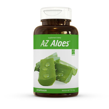 Suplement diety, A-Z Aloes, 60 kapsułek - suplement diety - A-Z Medica