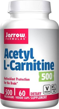 Suplement diety, Acetyl L-Karnityna 500 mg (60 kaps.) - Jarrow Formulas