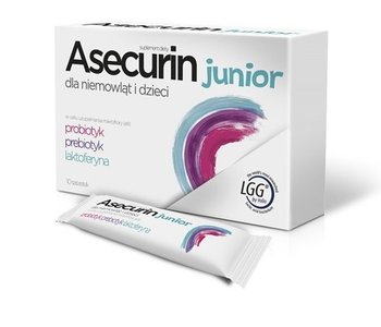 Suplement diety, Aflofarm, Asecurin Junior, 10 saszetek - Aflofarm