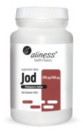 Suplement diety, Aliness Jod (jodek potasu) 200 µg 200 tabletek - Aliness