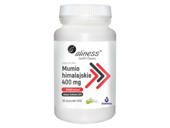 Suplement diety, Aliness, Mumio Himalajskie Vege, 400 mg, 90 kaps - Aliness