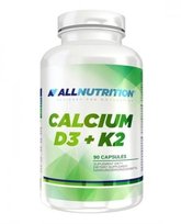 Suplement diety, Allnutrition - Calcium - D3+K2 - 90 kaps Allnutrition