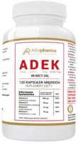 Suplement diety, AltoPharma, ADEK Forte A,D3,E,K2 MK-7 in MCT, 120 kapsułek miękkich ALTO PHARMA