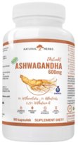 Suplement diety, AltoPharma, Ashwagandha Ekstrakt 600mg 9% Witanolidów Żeń Szeń Indyjski, 90 kaps. ALTO PHARMA