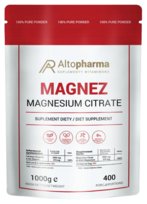 Suplement diety, AltoPharma, Magnez w proszku Cytrynian Magnezu, 1000g ALTO PHARMA