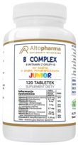 Suplement diety, AltoPharma, Witamina B Complex 50% RWS, 120 tabletek do ssania