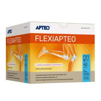 Suplement diety, Apteo, Flexi, Zdrowe I Elastyczne Stawy, 40 Sasz. - Apteo