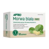 Suplement diety, Apteo, Morwa Biała Forte, 60 Kaps. Apteo