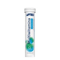 Suplement diety, Apteo, Multiwitamina Z Magnezem, 20tabl. Musujących Apteo