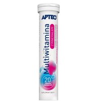 Suplement diety, Apteo, Mutliwitamina z minerałami Pomarańczowy, 20 szt. APTEO