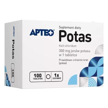 Suplement diety, Apteo, Potas, 100 tabl. - APTEO