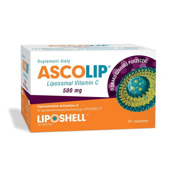 Suplement diety, ASCOLIP Liposomalna witamina C porzeczkowa - AscoLip