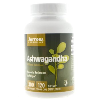 Suplement diety, Ashwagandha JARROW FORMULAS, 300 mg, 120 kapsułek - Jarrow Formulas