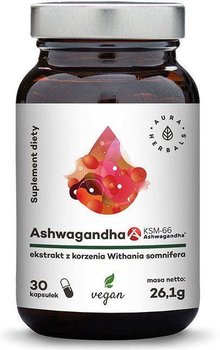 Suplement diety, Aura herbals, Ashwagandha, 30 kaps. - Aura Herbals