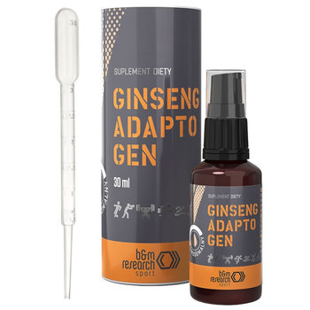 Suplement diety, B&M GINSENG ADAPTOGEN 30 ml + PIPETA - Botamed