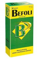 Suplement diety, Befoli, Witamina B Odporność, 30 Tab. Befoli