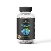 Suplement diety, BetterMe Biotyna Forte 10000 µg + Cynk + Selen – włosy, skóra, paznokcie, 100 kapsułek