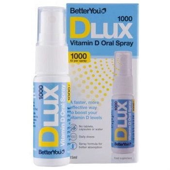 Suplement diety, BetterYou, spray Witamina D, 15 ml  - BetterYou