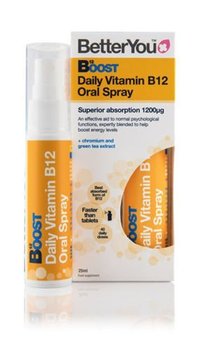 Suplement diety, BetterYou, witamina B12 w sprayu, 25 ml - BetterYou