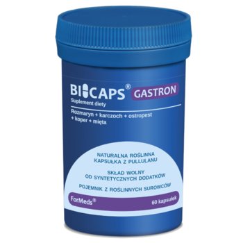 Suplement diety, BICAPS GASTRON 60 kaps - Formeds