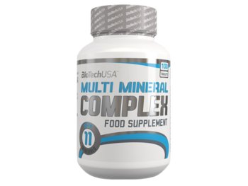 Suplement diety, BioTech, Multi Mineral Complex, 100 tabletek - BioTech