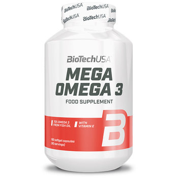 Suplement diety, Biotech USA Mega Omega 3 180caps - BioTech