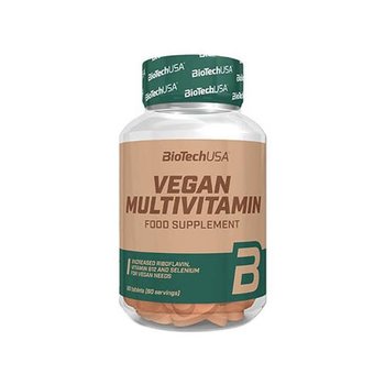 Suplement diety, BioTech USA Vegan Multivitamin - 60tabs. - Multiwitamina dla wegan - Biotech
