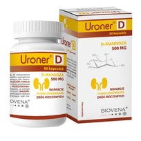 Suplement diety, BIOVENA Uroner D, 60 kaps. Biovena