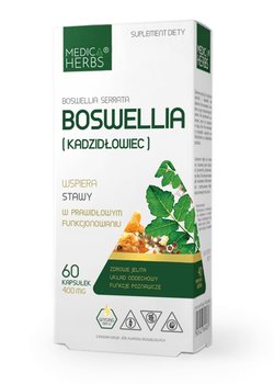 Suplement diety, Boswellia serrata (Kadzidłowiec) 400 mg Medica Herbs STAWY - Medica Herbs
