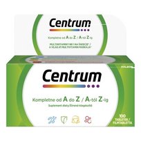 Suplement diety, Centrum Kompletne od A do Z, 100 tabl. Centrum