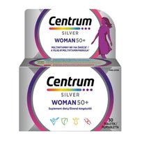 Suplement diety, Centrum Silver WOMAN 50+, 30 tabl.