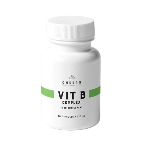 Suplement Diety, Cheers, Vit B Complex Witamina B Kompleks, 60 Kaps ...