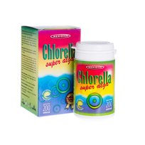 Suplement diety, Chlorella Super Alga, 200 tabletek Meridian