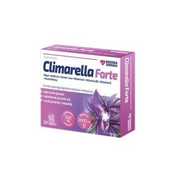 Suplement diety, Climarella Forte, 30 tabl. - RODZINA ZDROWIA