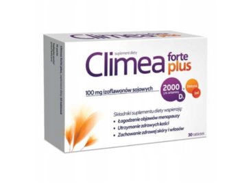 Suplement diety, Climea, Forte Plus, z witaminą D3 i jodem, 30 tabl. - Aflofarm Farmacja