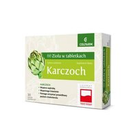 Suplement diety, Colfarm, Zioła w Tabletkach, Karczoch, 30 tabletek Colfarm
