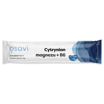 Suplement diety, Cytrynian Magnezu + B6 Osavi 4 grams (1 serving) - Osavi