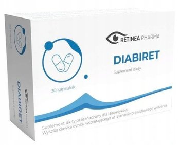 Suplement diety, Diabiret, Witaminy Dla Diabetyków, 30 Kaps. - Pharm Supply