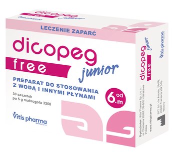 Suplement diety, Dicopeg, Junior Free, Proszek, 30x 5 g - Dicopeg