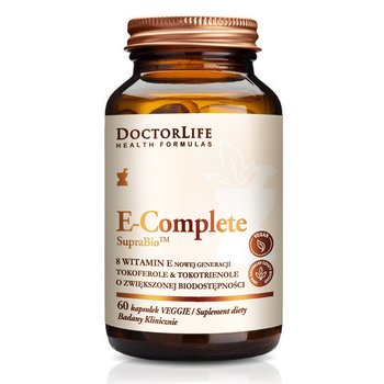 Suplement diety, Doctor Life, E-Complete SupraBio 8 witamin E nowej generacji, 30 kapsułek - Doctor Life