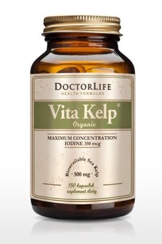 Suplement diety, Doctor Life, Vita Kelp Organic 500 mg organiczny jod, 150 kapsułek - Doctor Life