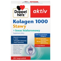 Suplement diety, Doppelherz Aktiv Kolagen 1000, Stawy, 20 kaps. QUEISSER