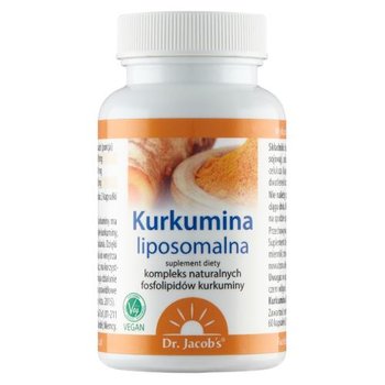 Suplement diety, Dr. Jacob's Kurkumina liposomalna, 60 kaps. - Dr.Jacob's