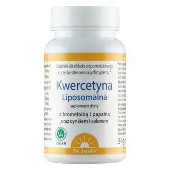 Suplement diety, Dr. Jacob's Kwercetyna liposomalna, 60 kaps. - Dr.Jacob's